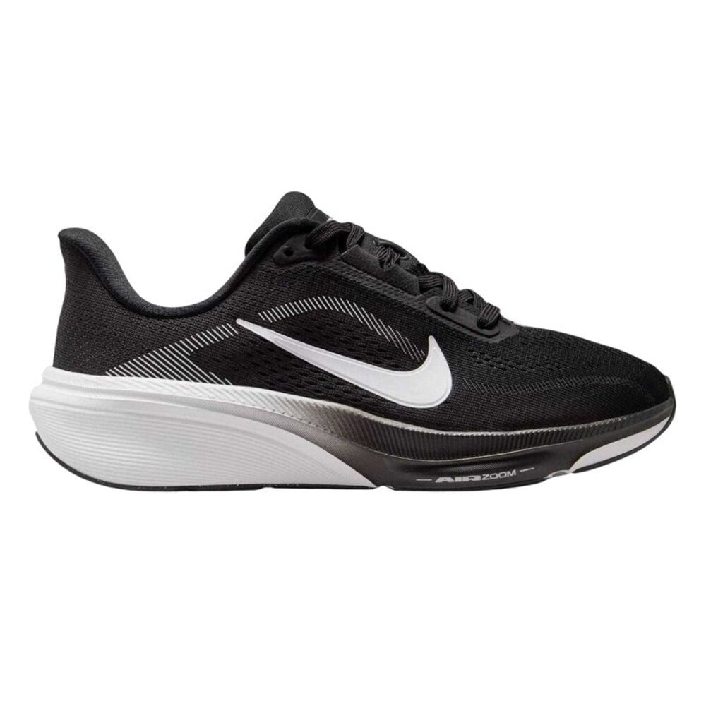 Nike Childrens/Kids Air Zoom Cushioned Running Shoes / Black/White